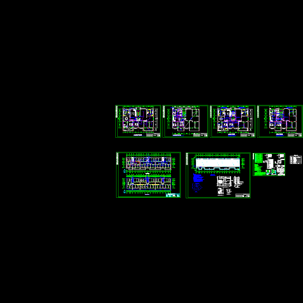 6层复式别墅电气设计.dwg - 1