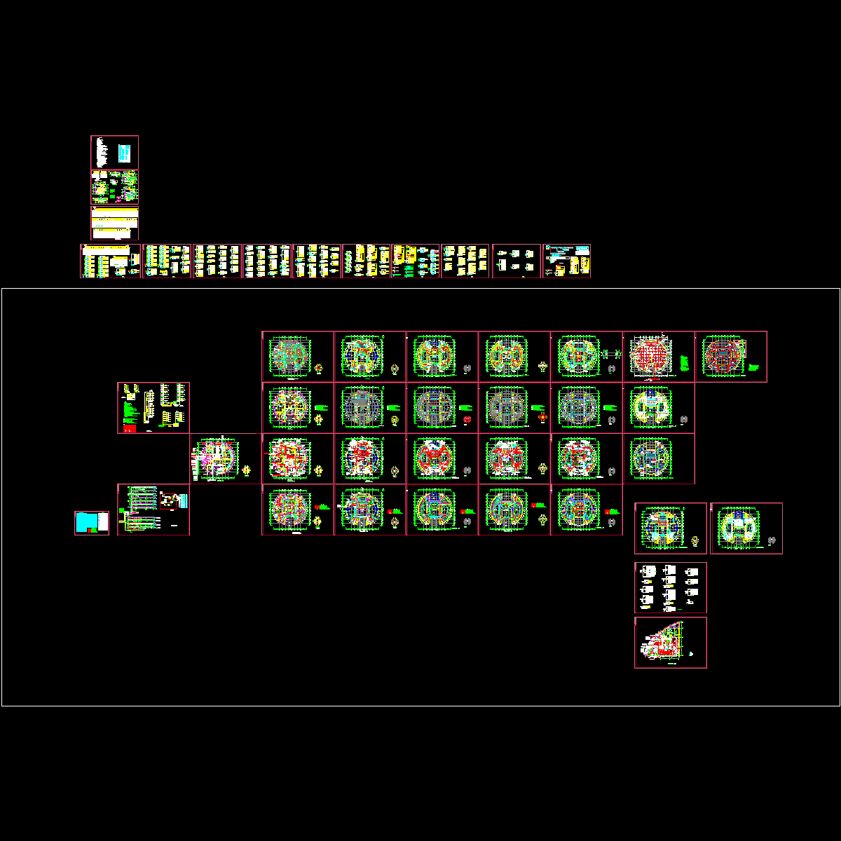 实验室中心电气CAD施工大样图.dwg - 1