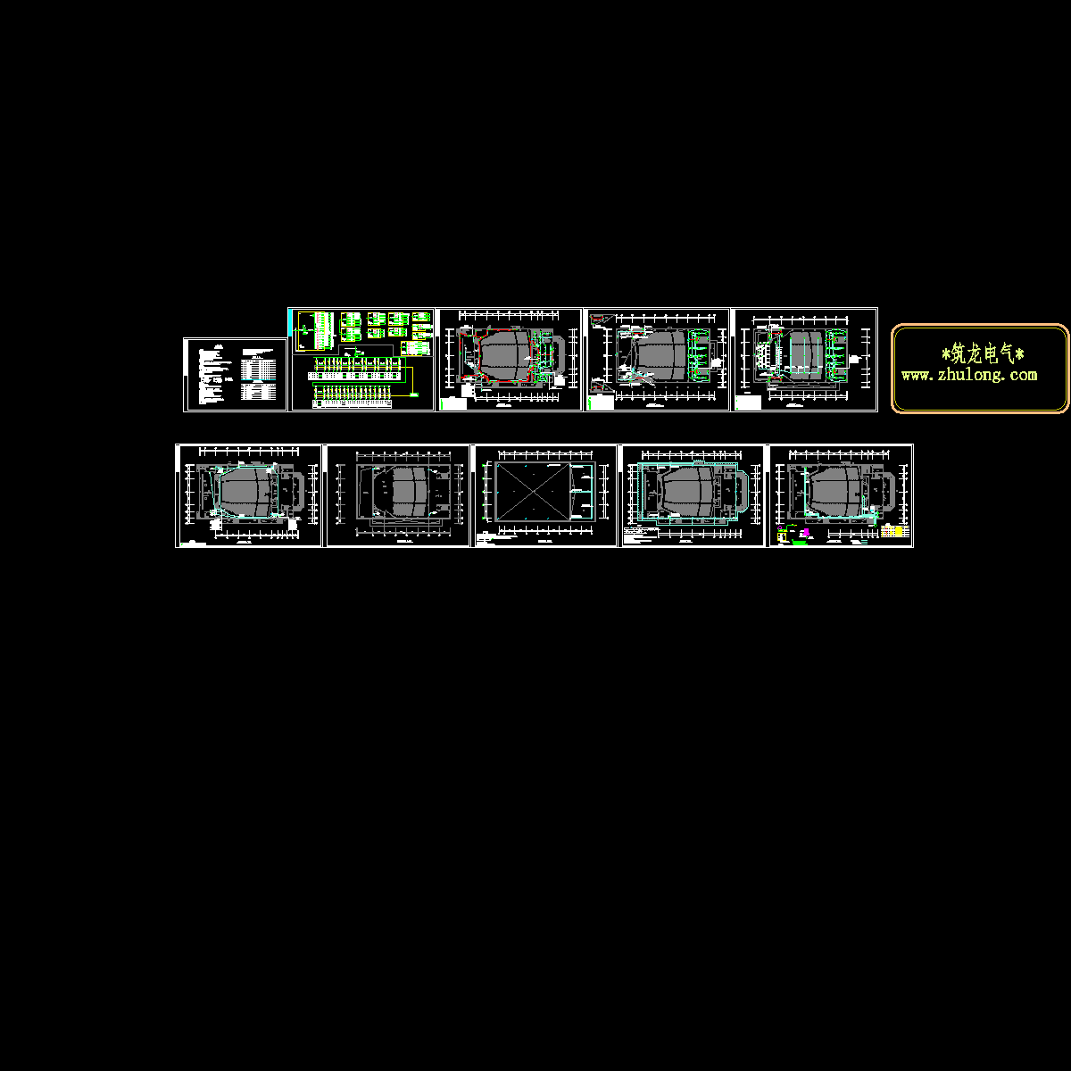 礼堂电气设计施工图纸 - 1