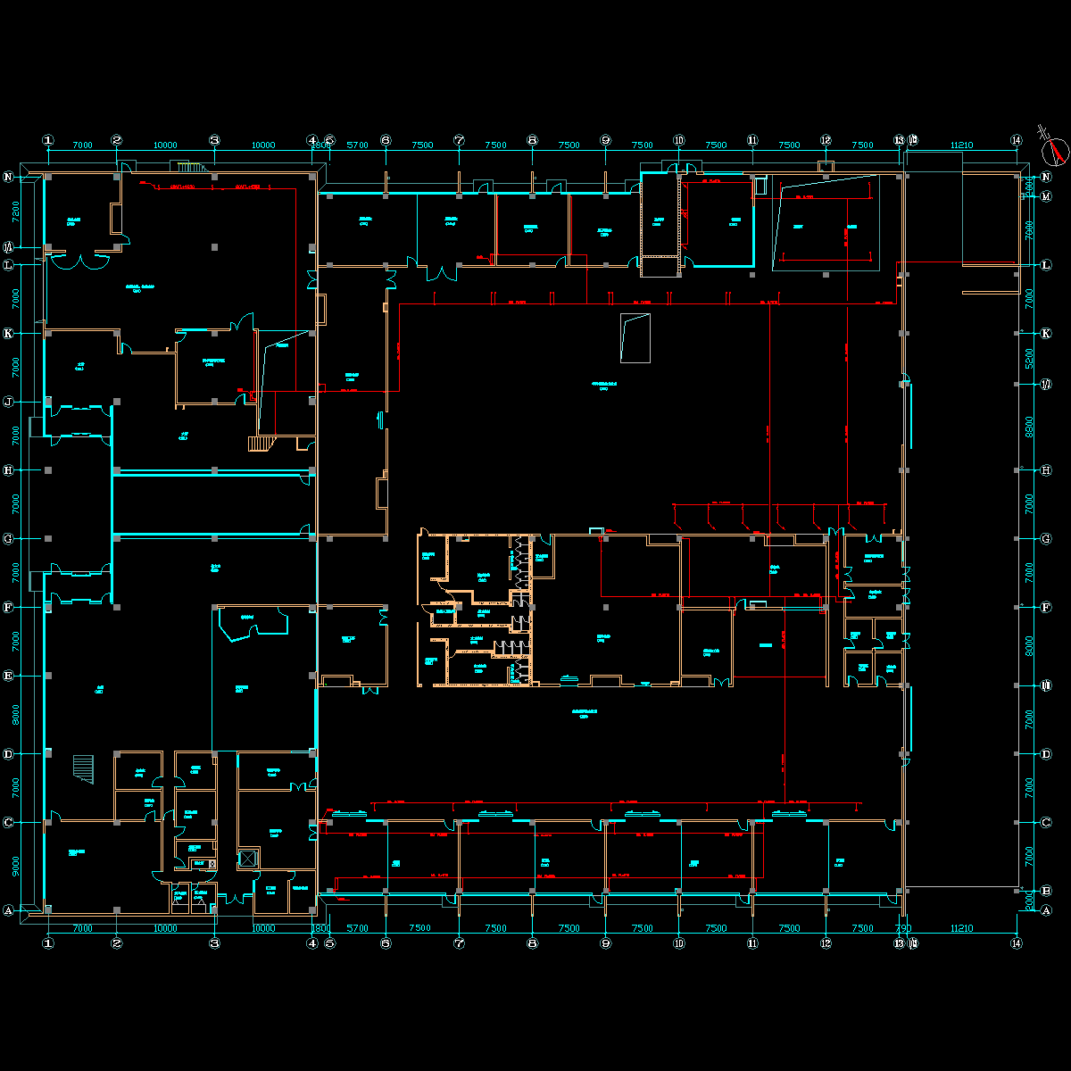 一层空压管道布置平面图.dwg