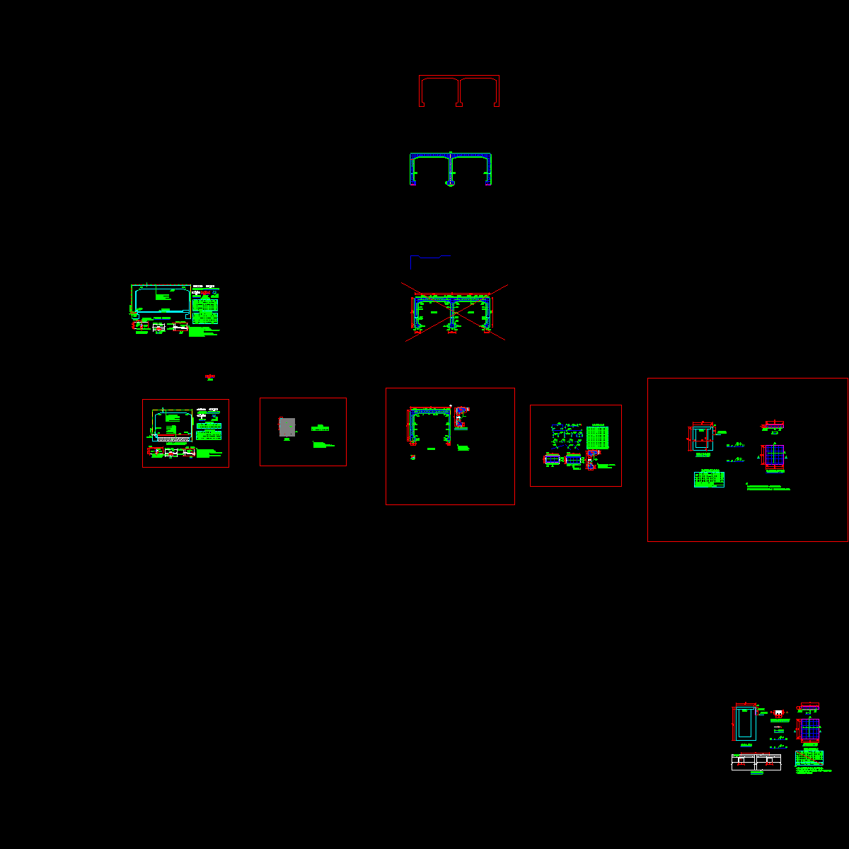 s02j007主线地道挡墙构造图.dwg