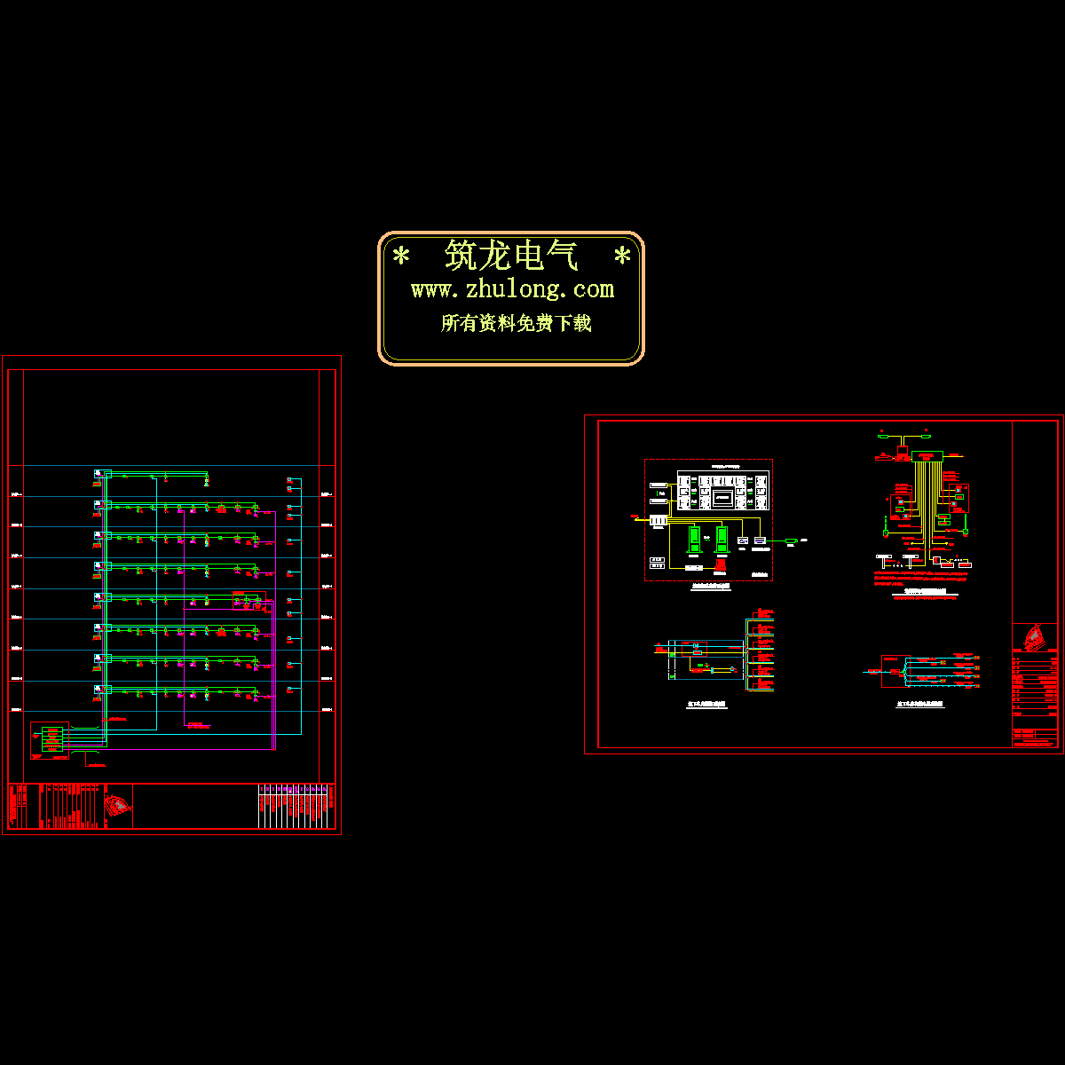 2层地下车库弱电、消防图纸.dwg - 1