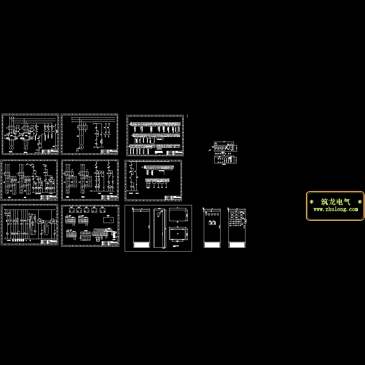 燃煤锅炉控制柜电气设计图纸.dwg - 1