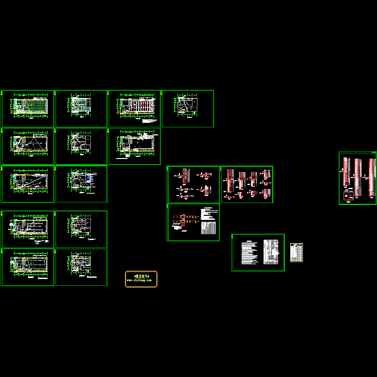 厂房电气竣工图纸，含电气设计说明 - 1