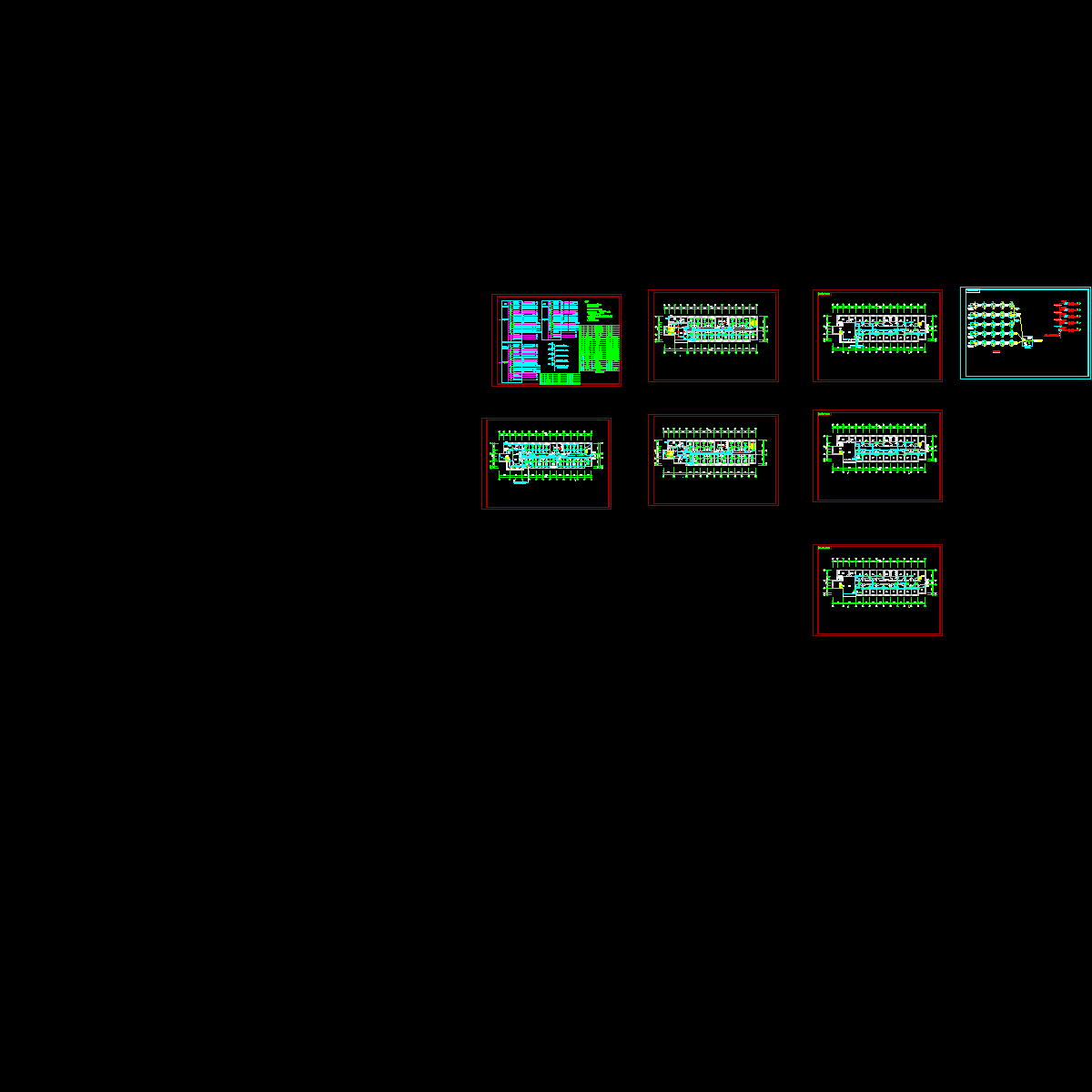 宿舍楼电气设计.dwg - 1