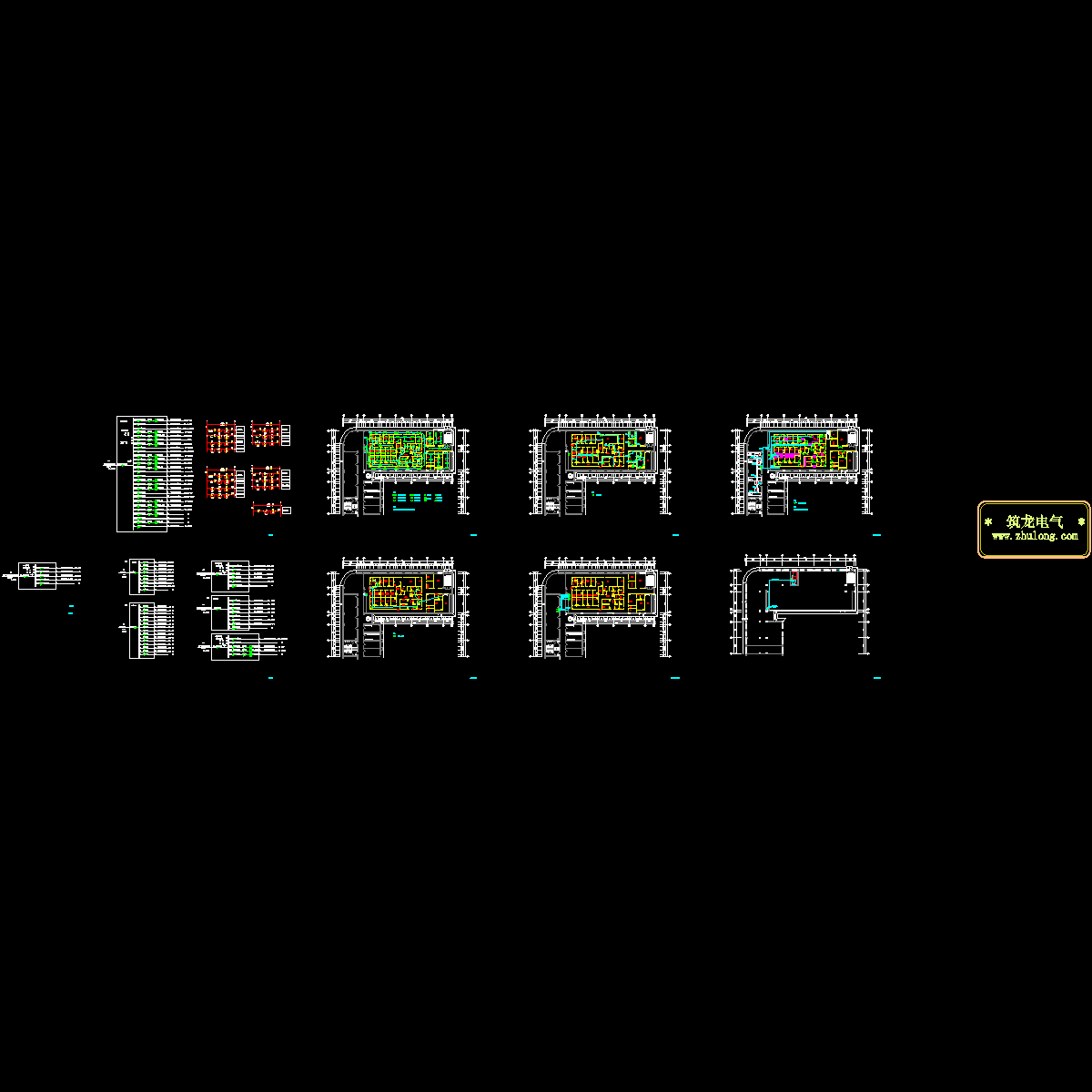 药检所电气CAD施工图纸.dwg - 1