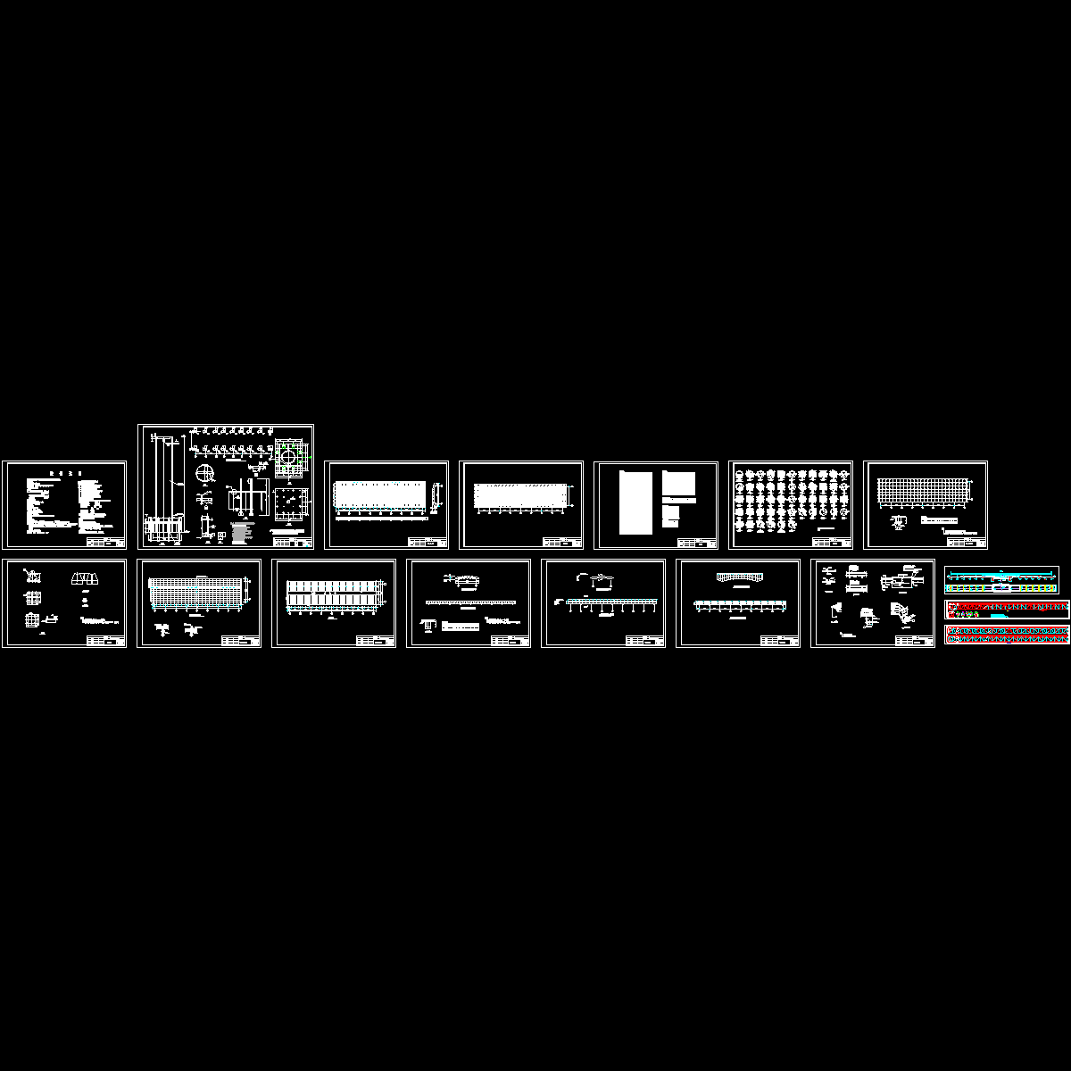 钢结构网架结施节点构造CAD详施工图纸（17张施工图纸）.dwg - 1