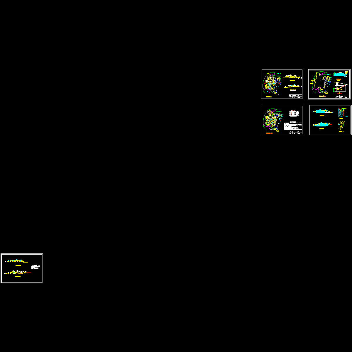 假山全套CAD施工图纸.dwg - 1