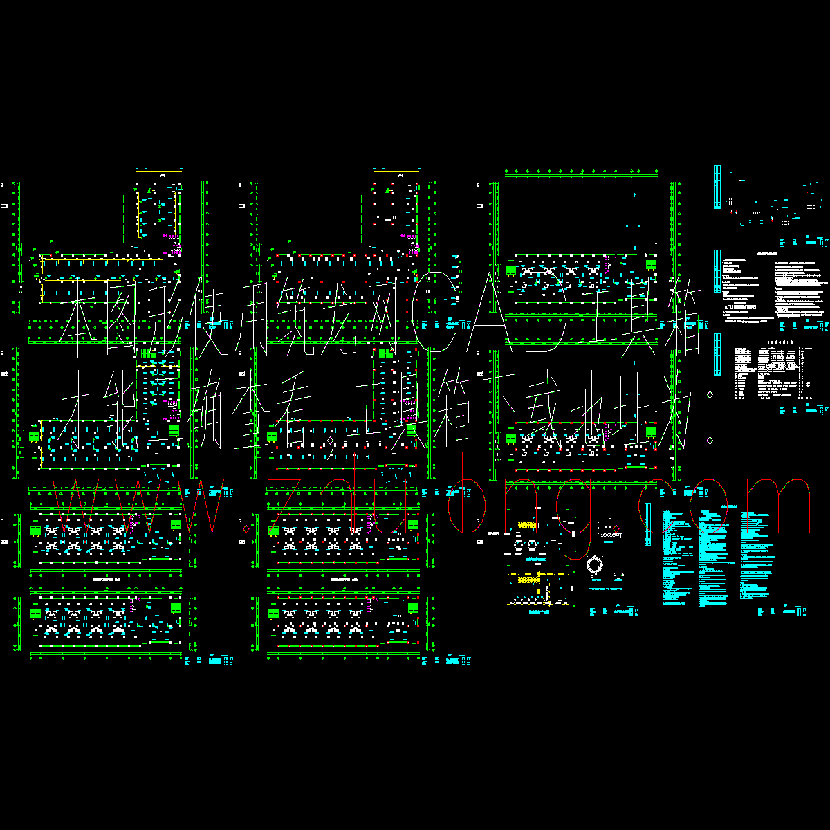 宾馆空调设计全套图纸.dwg - 1