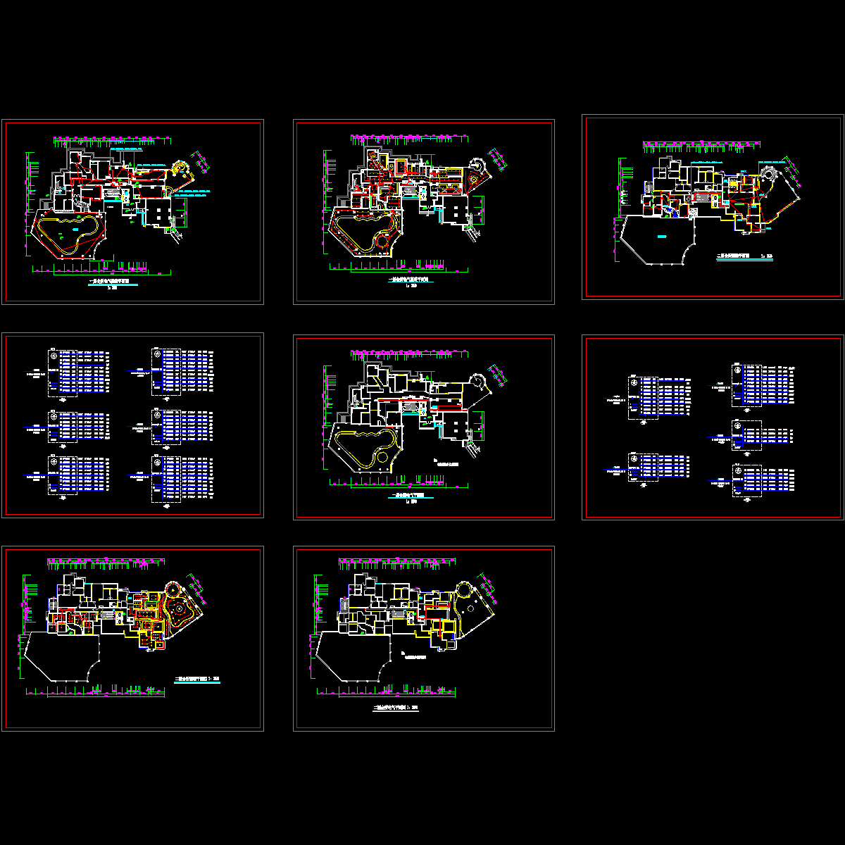 休闲会所电气图纸.dwg - 1