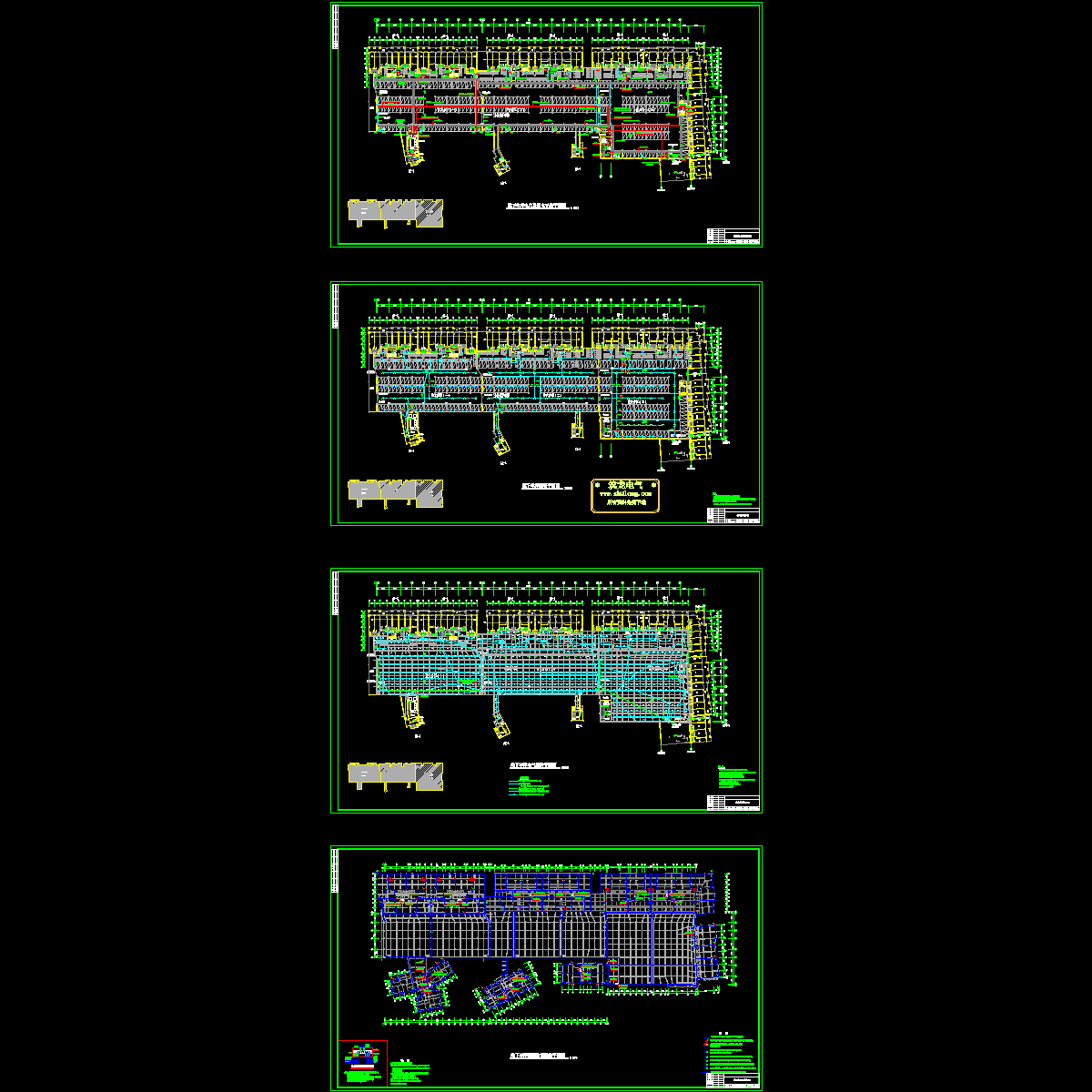 地下上车库电气设计CAD图纸.dwg - 1