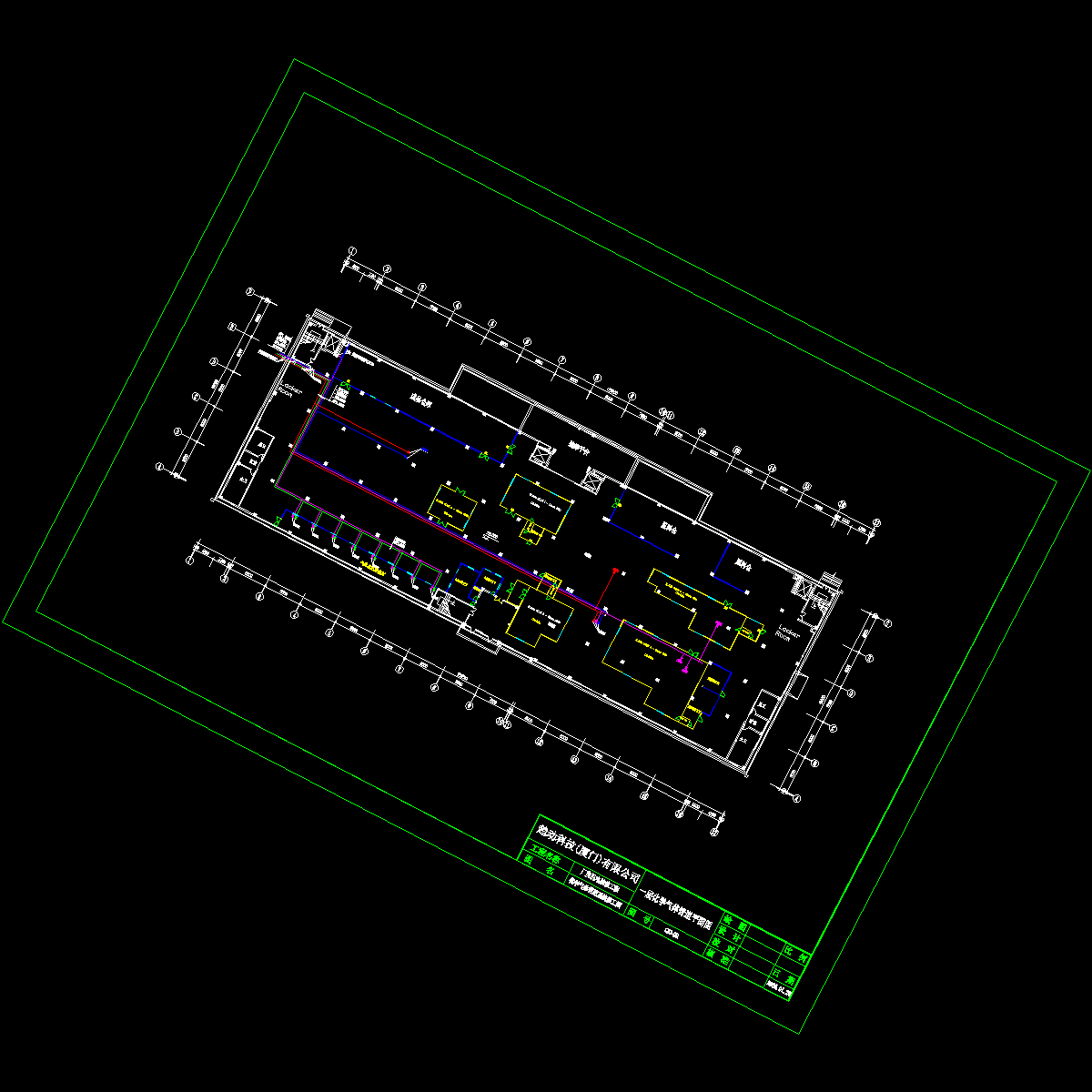 一层化学气体管道平面图.dwg