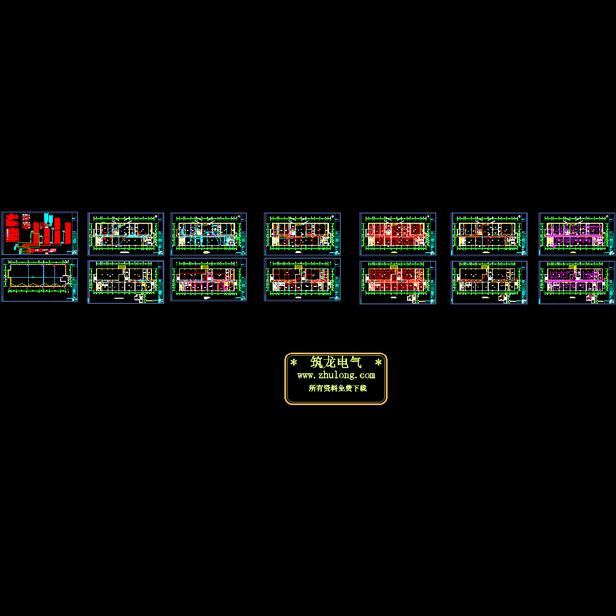 电气出图办公楼.dwg