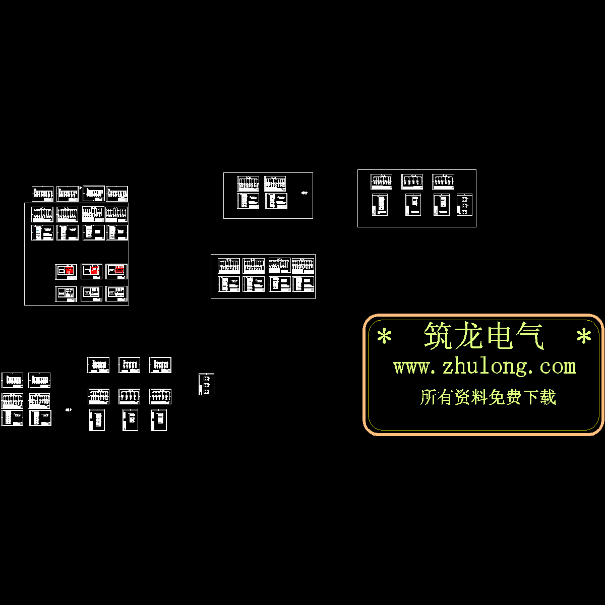 热风锅炉电气改造控制柜原理图纸.dwg - 1