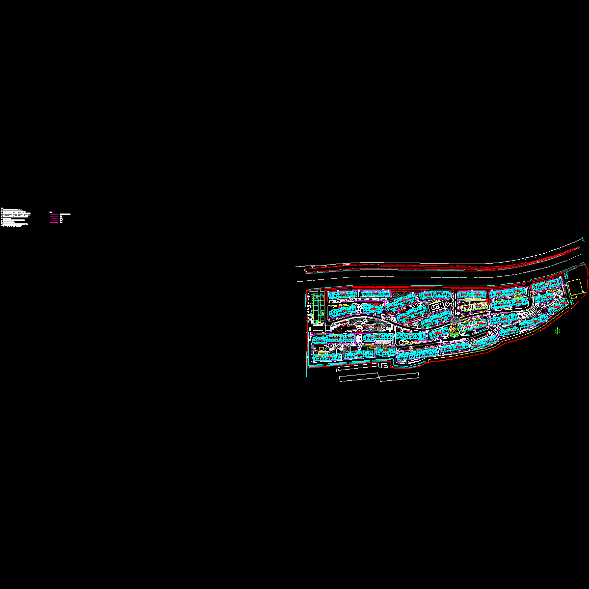 小区环境景观给排水设计图纸.dwg - 1