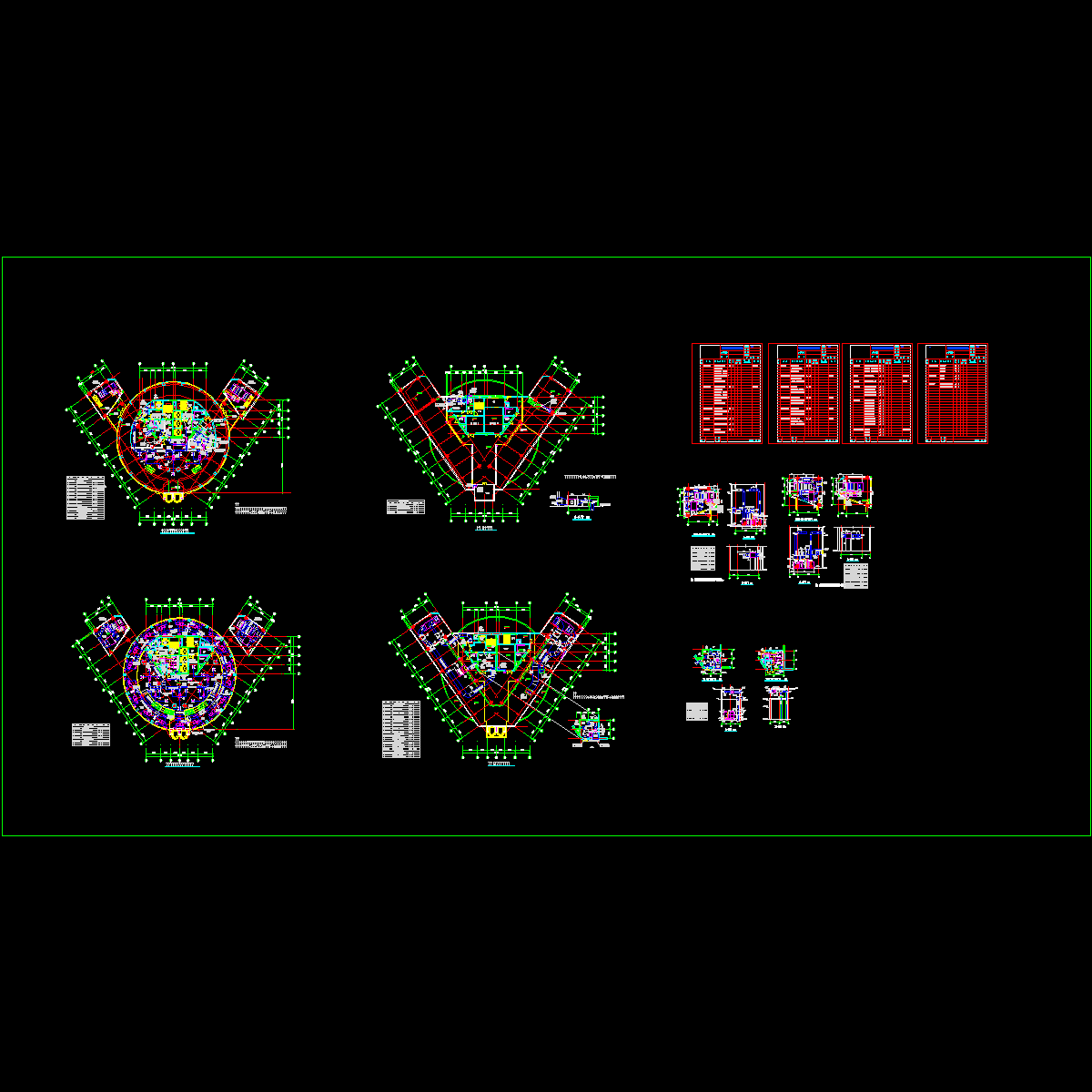 38层高级酒店空调设计图纸.dwg - 1