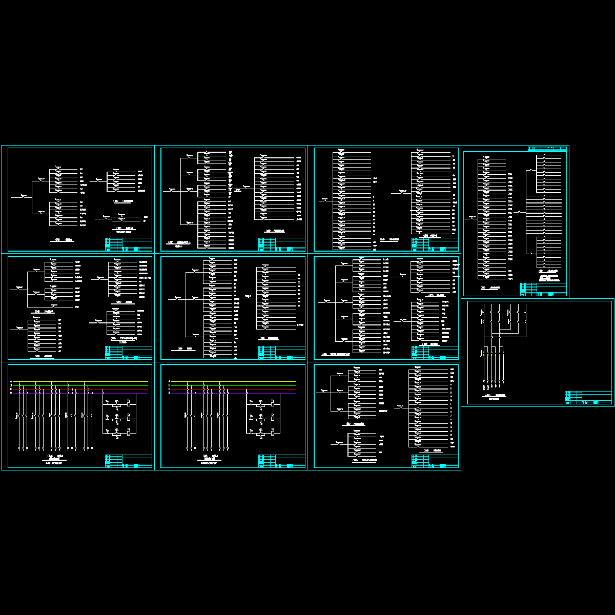 晶宫电路系统图.dwg