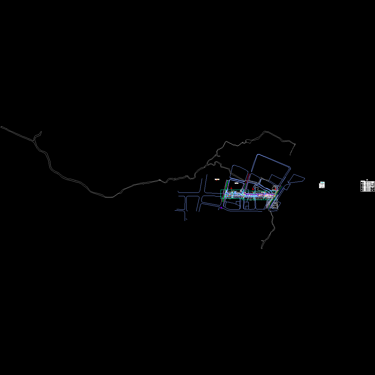 工程量、排水平、纵段面.dwg