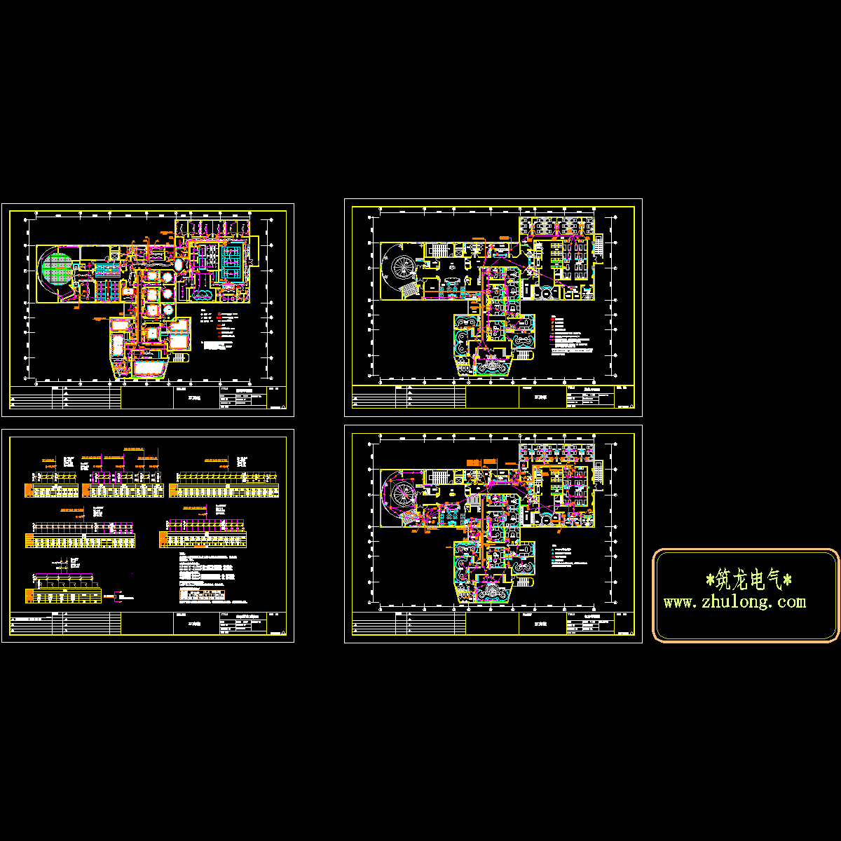 宾馆电气设计图纸.dwg - 1