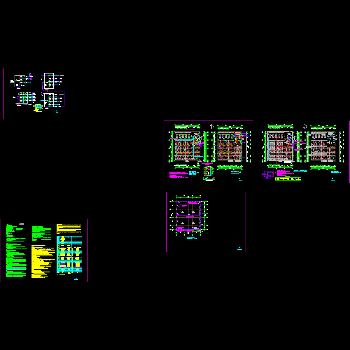 大学浴室电气设计图纸.dwg - 1