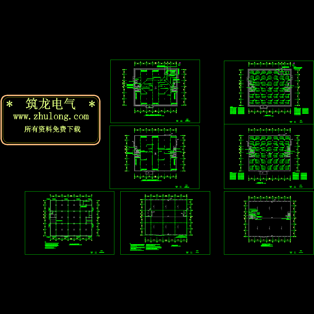 局部3层车间电气设计CAD图纸.dwg - 1