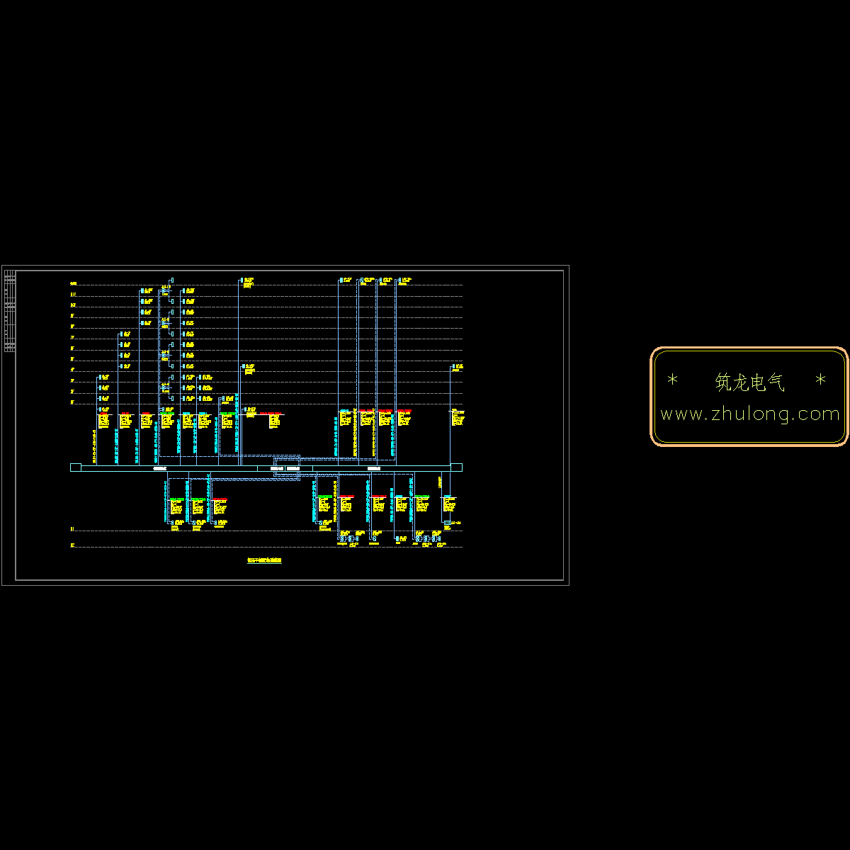 低压配电干线系统图.dwg