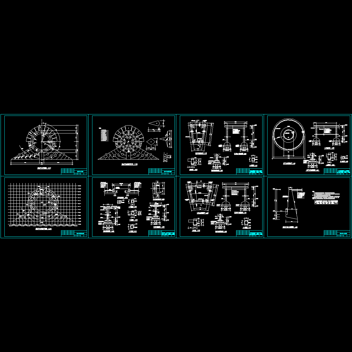 花园近水平台全套CAD施工图纸.dwg - 1