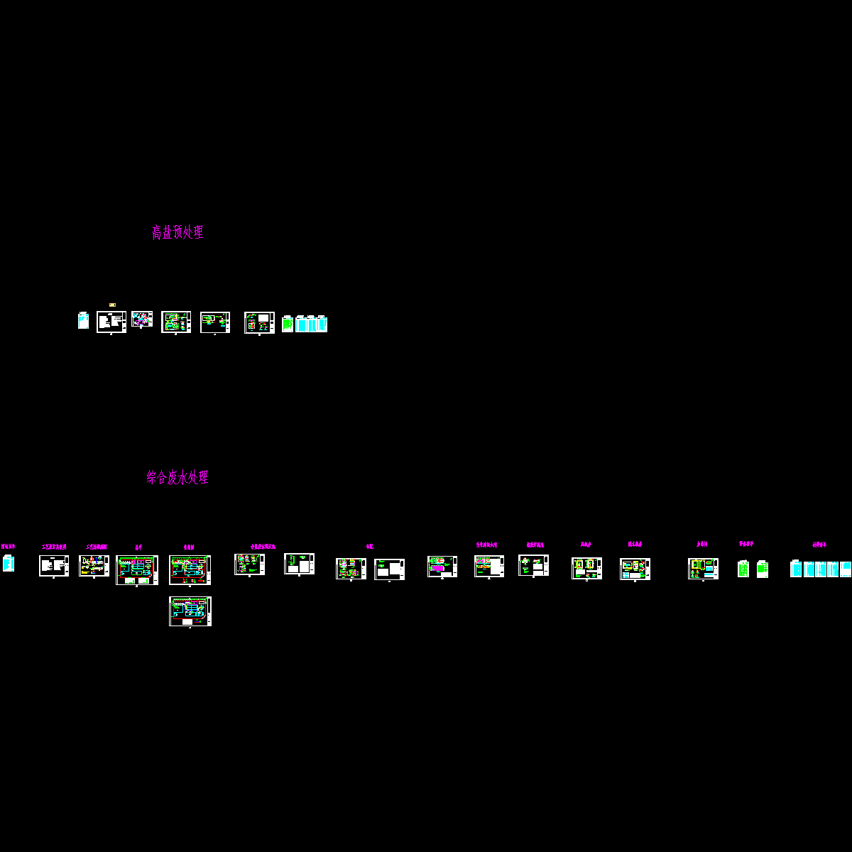 高盐废水处理工艺图纸.dwg - 1