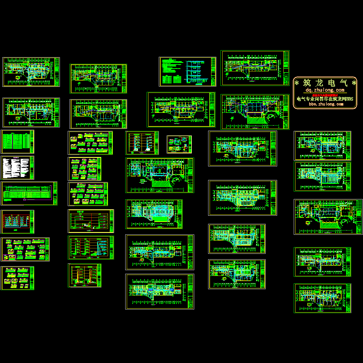 上5层宾馆电气图（35页图纸）.dwg - 1