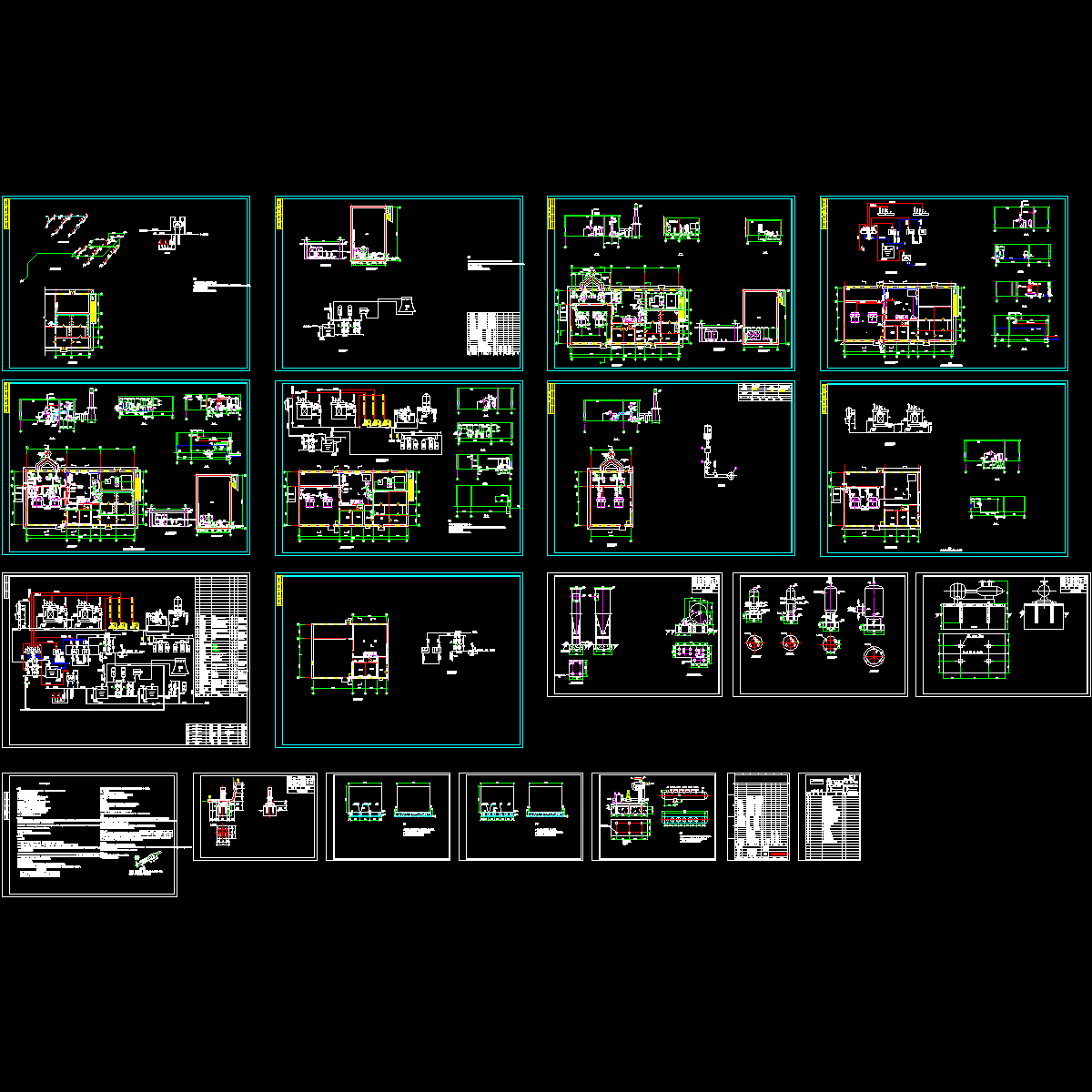 锅炉房设计图纸.dwg - 1