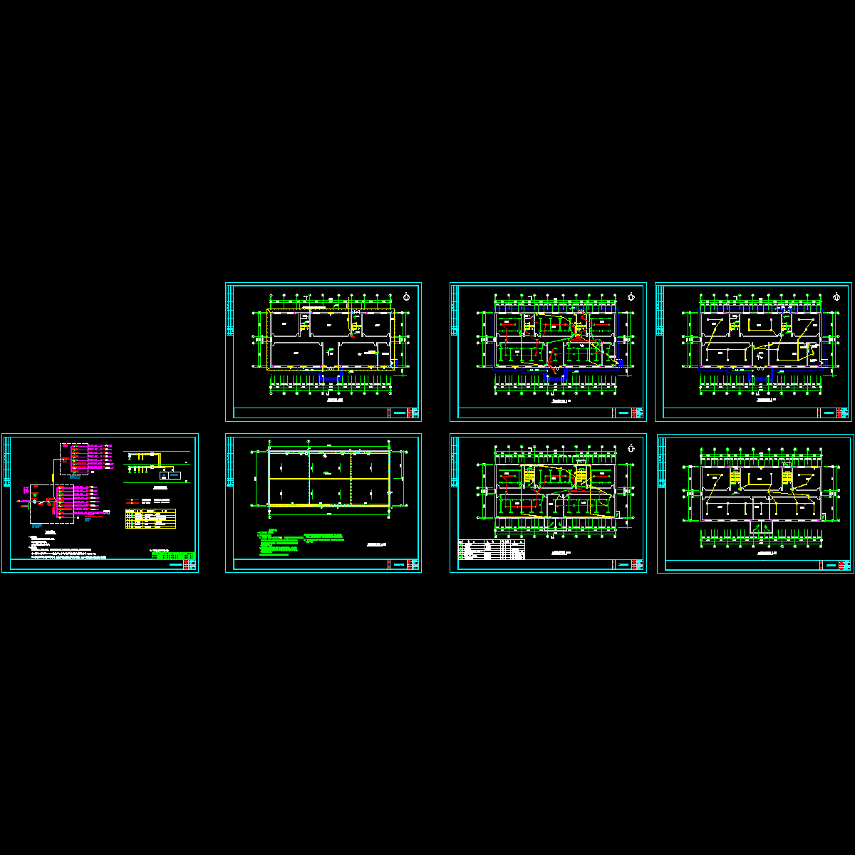 殡仪馆成套电气,自动报警图纸.dwg - 1