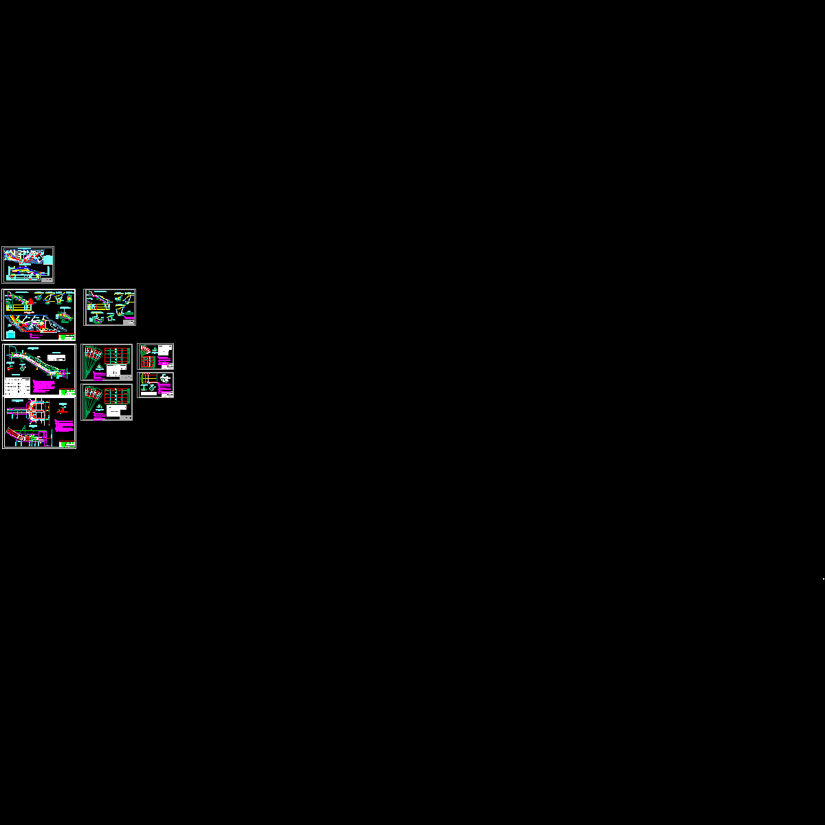 电站引水洞及引水钢管CAD施工图纸.dwg - 1