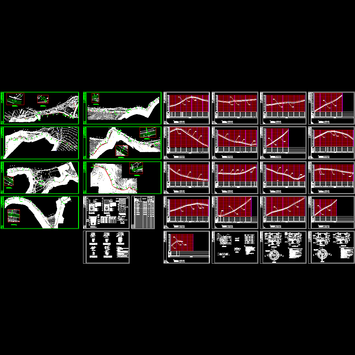 市政污水压力管线设计图纸.dwg - 1