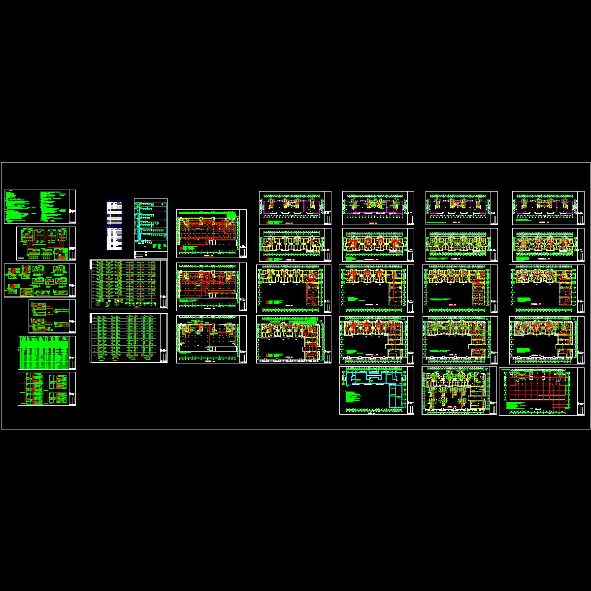 12层住宅楼电气设计.dwg - 1