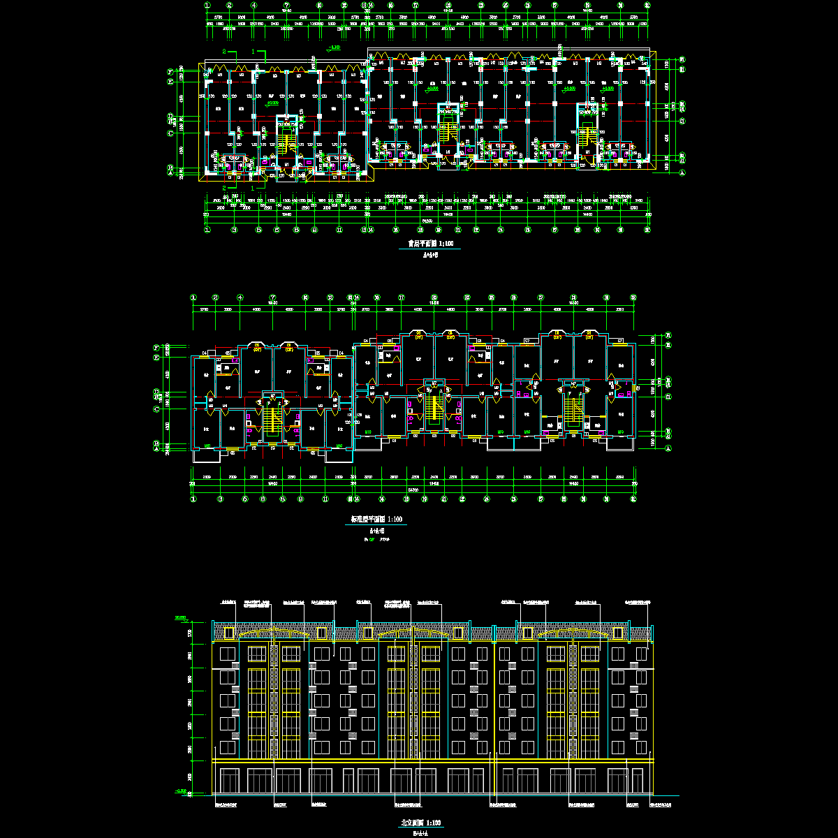 底框建筑平面.dwg