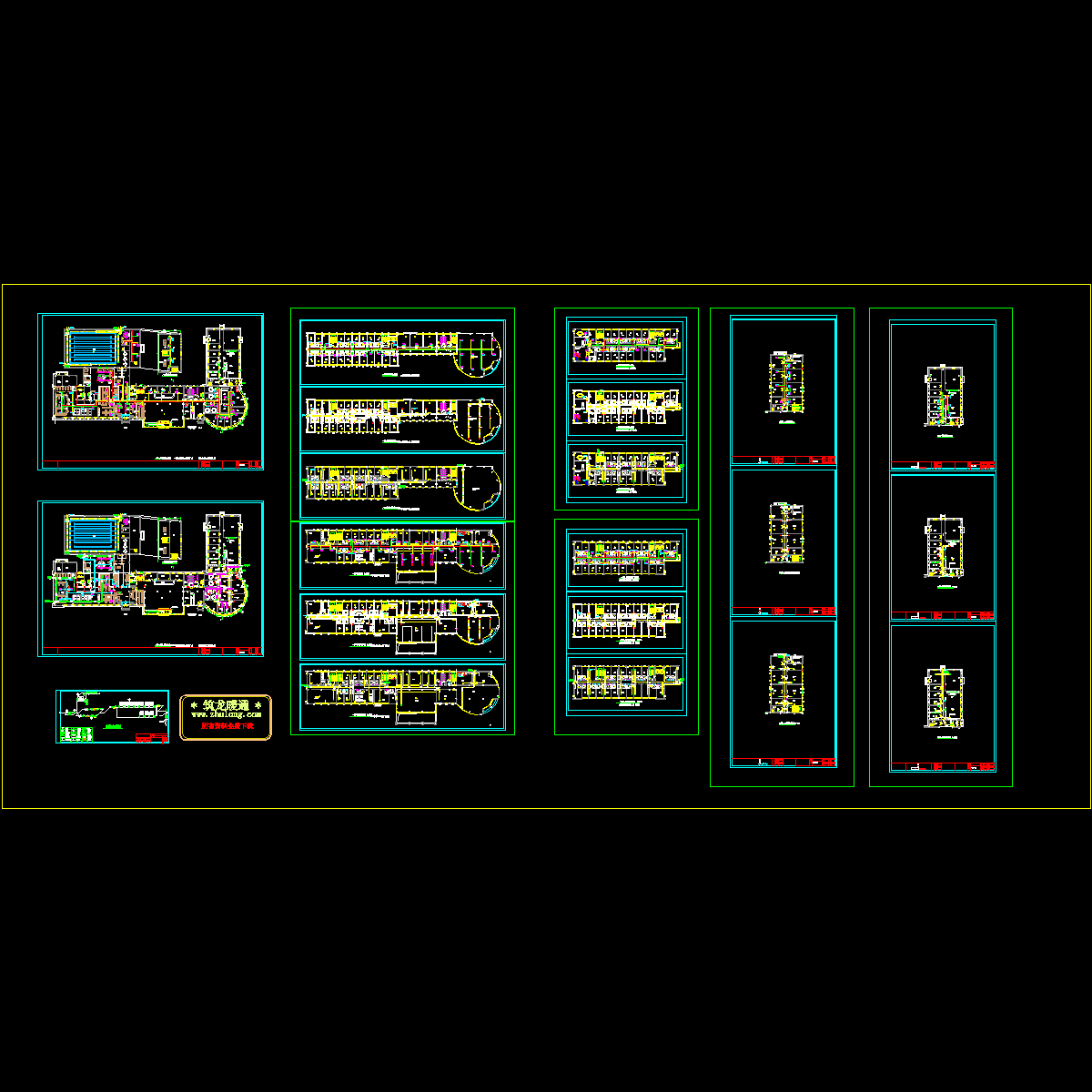 宾馆通风空调图（21页图纸）.dwg - 1