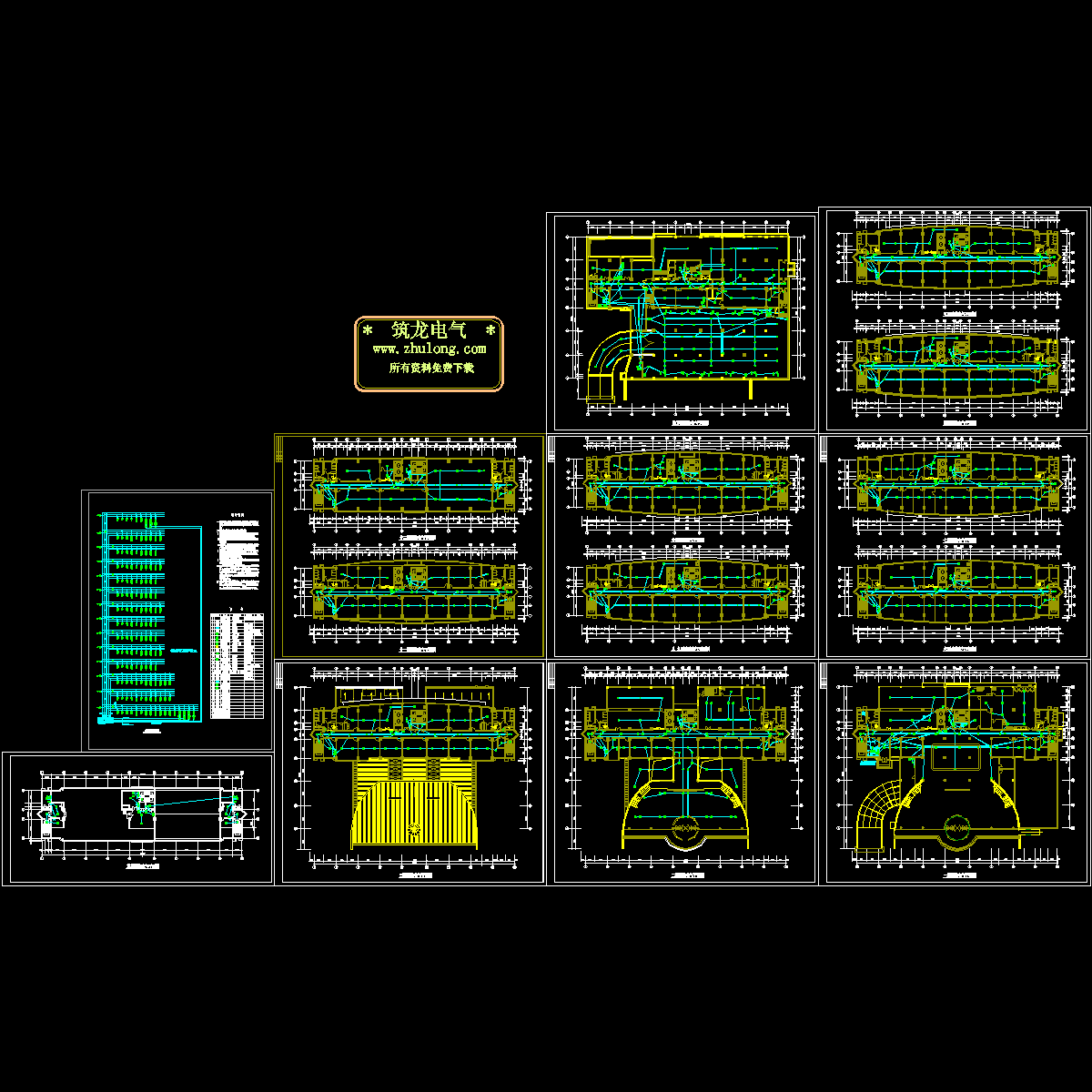 13层综合楼火灾报警设计CAD图纸.dwg - 1