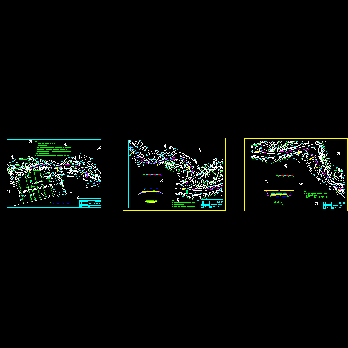 防汛公路布置图（技施）.dwg