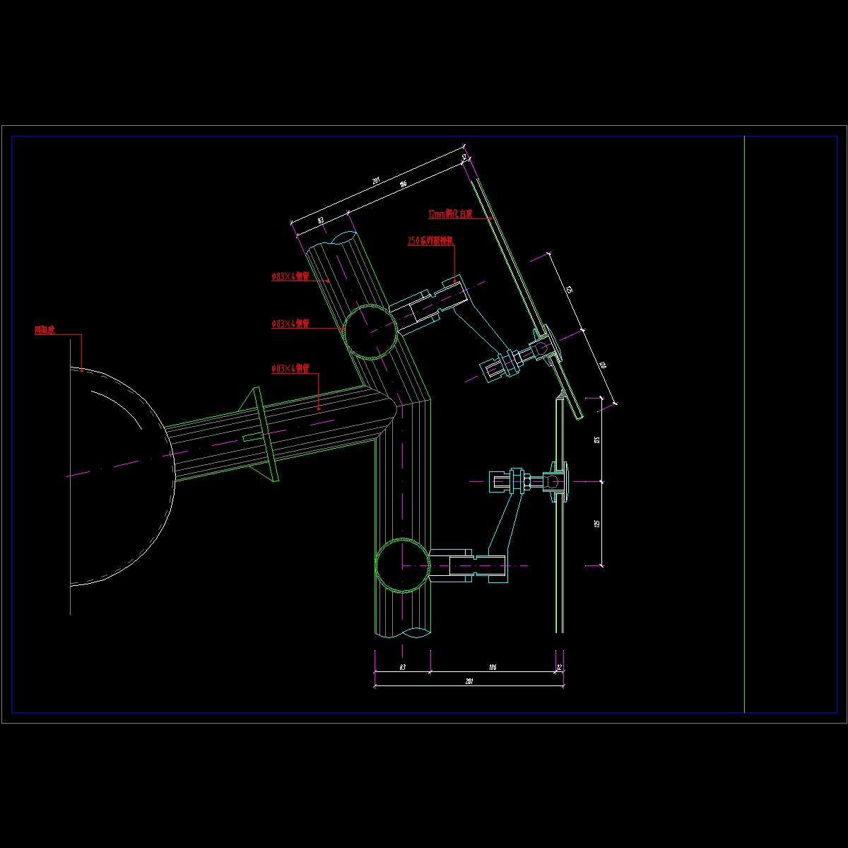 点式玻璃幕墙节点1.dwg