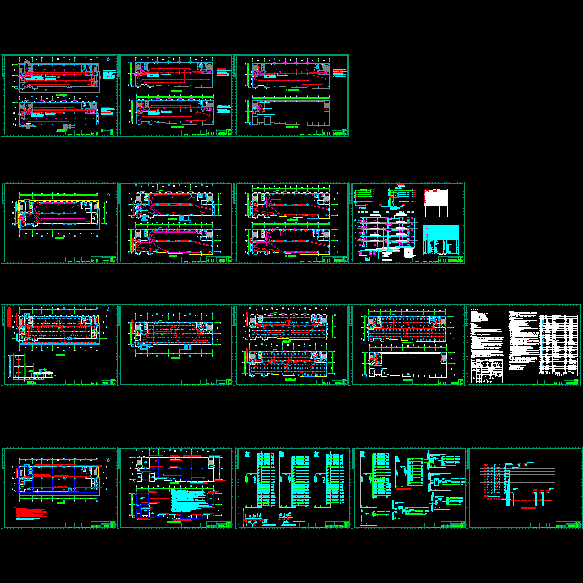 上10层办公大楼强弱电全套图纸.dwg - 1