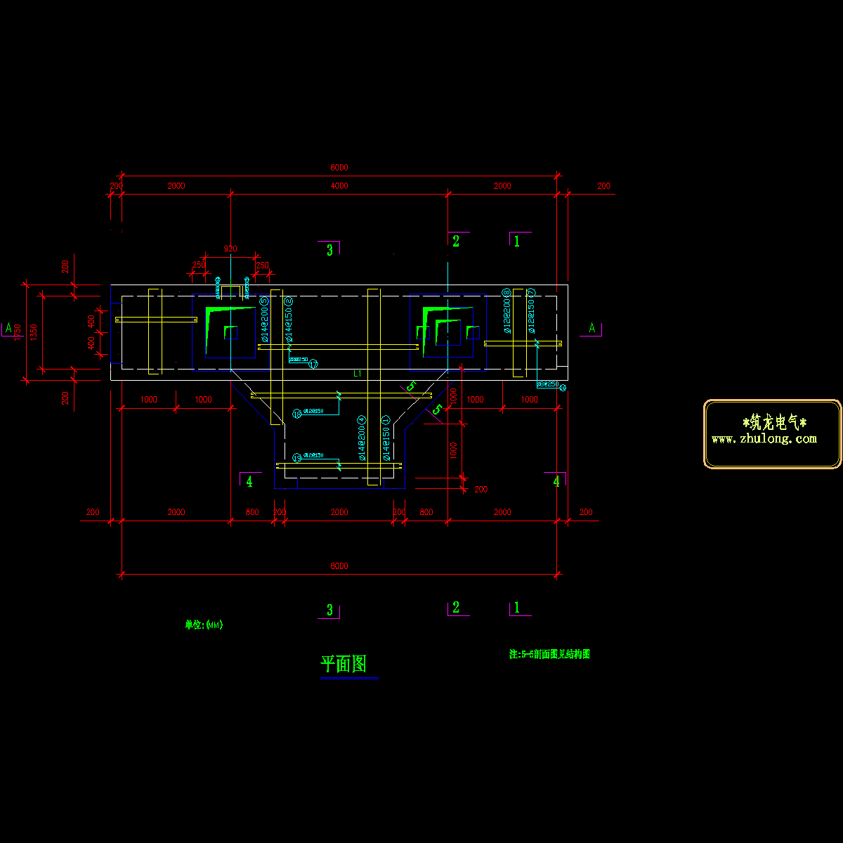 s05026s-t0301-22(三通工井结构图（1.35×1·9×8）平面图.dwg