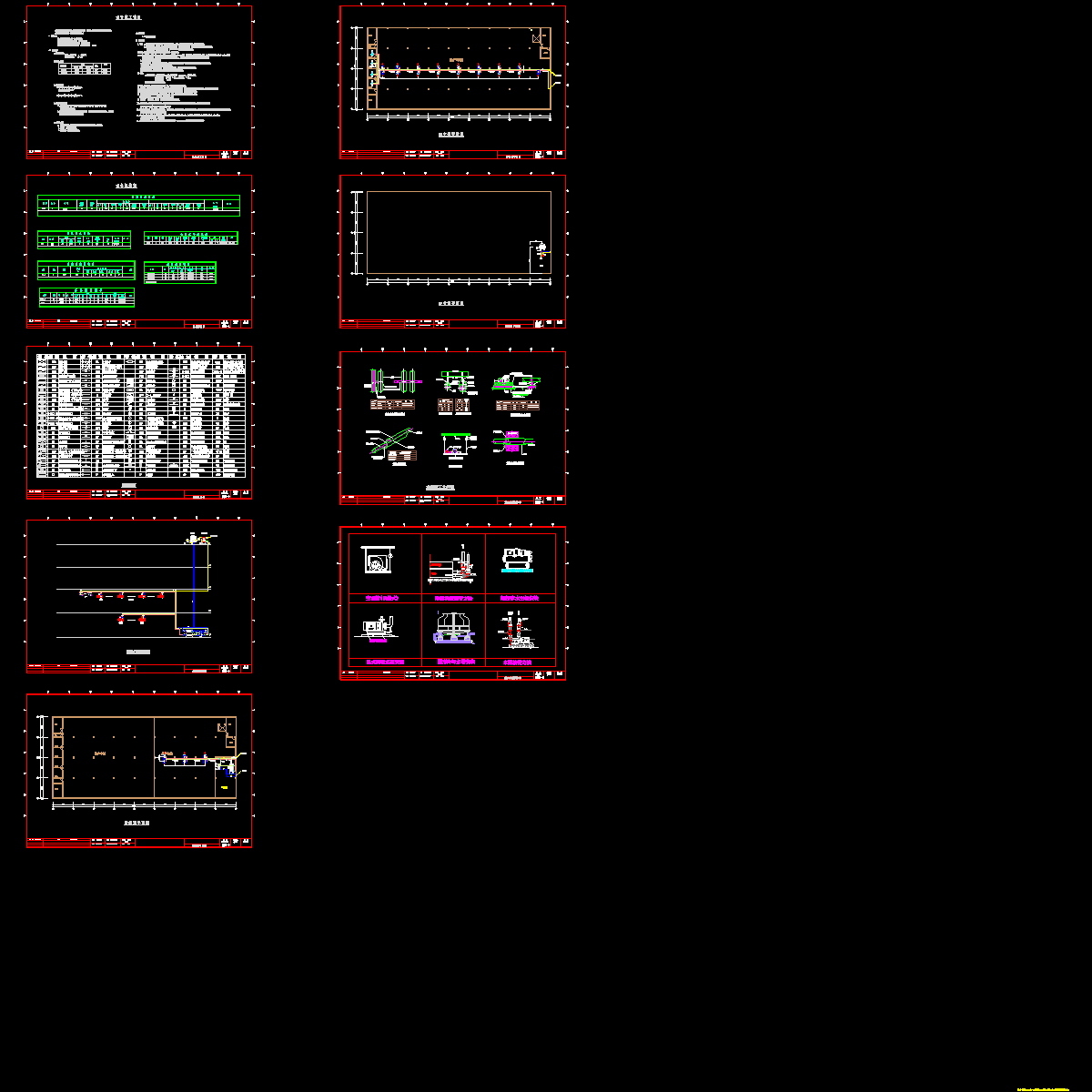 10800平米服装公司生产车间空调图纸.dwg - 1