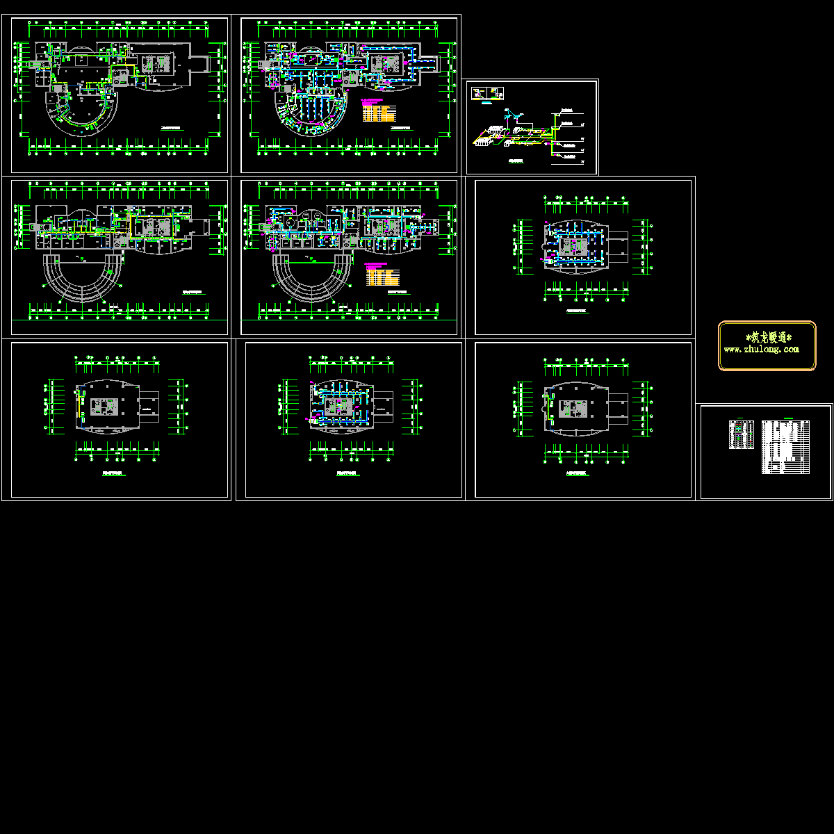 6层房管所空调设计图纸.dwg - 1