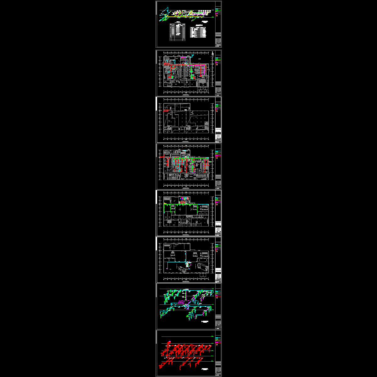 3层工艺给水系统图纸.dwg - 1