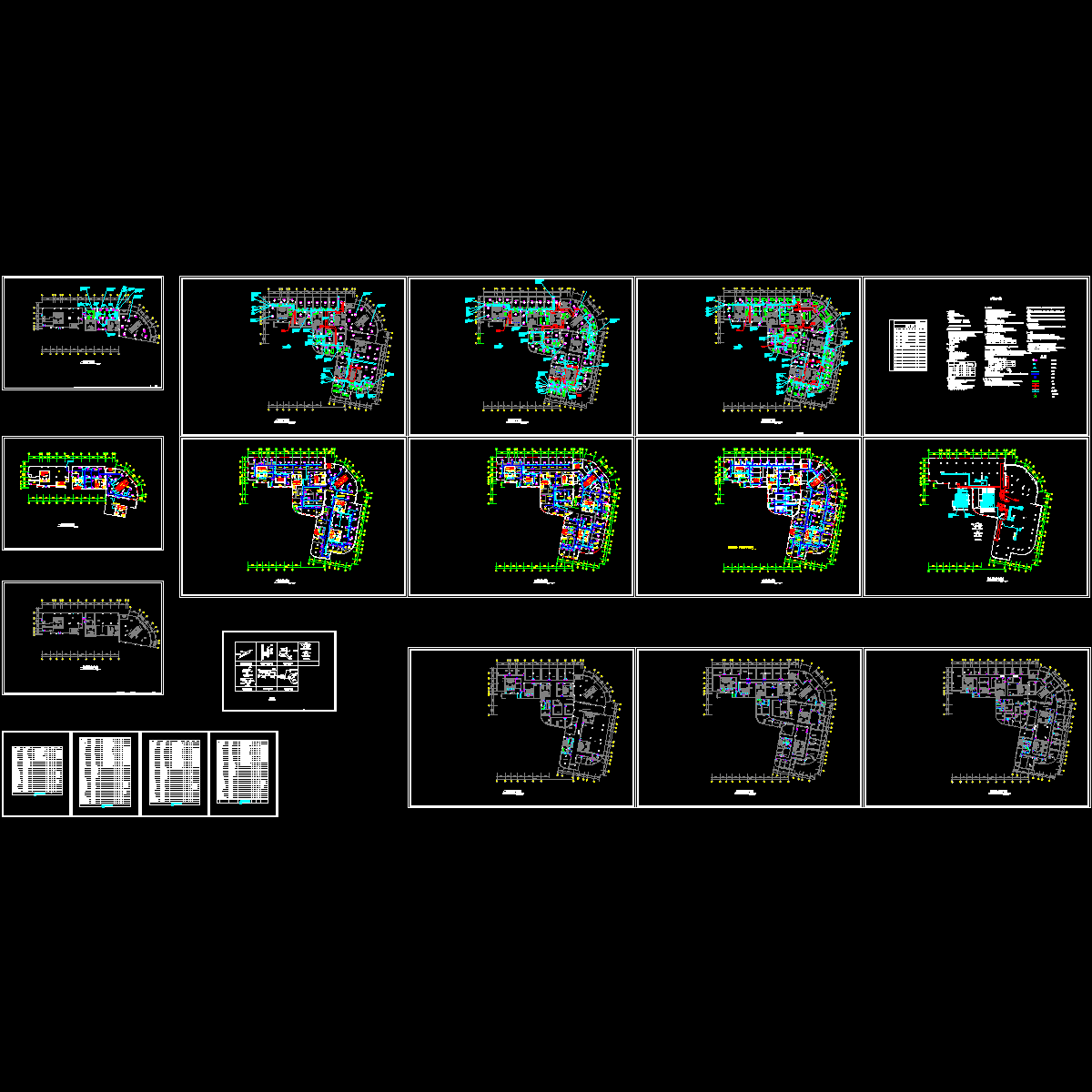 办公楼VRV空调设计大样图.dwg - 1