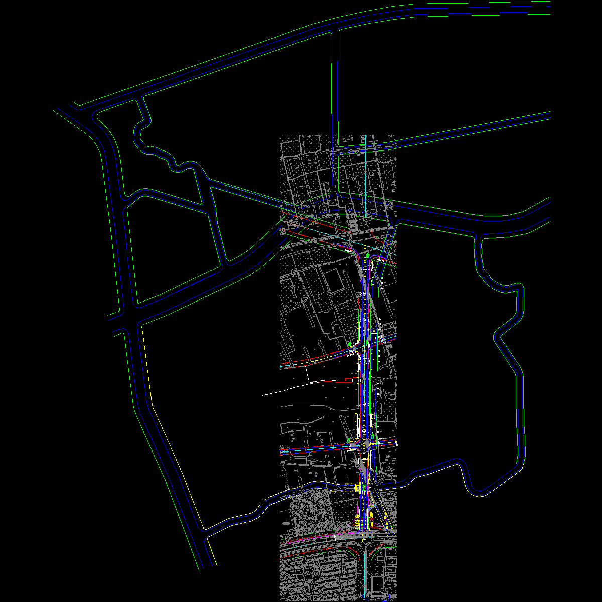 s01b03-护涵桥 桥位平面图.dwg