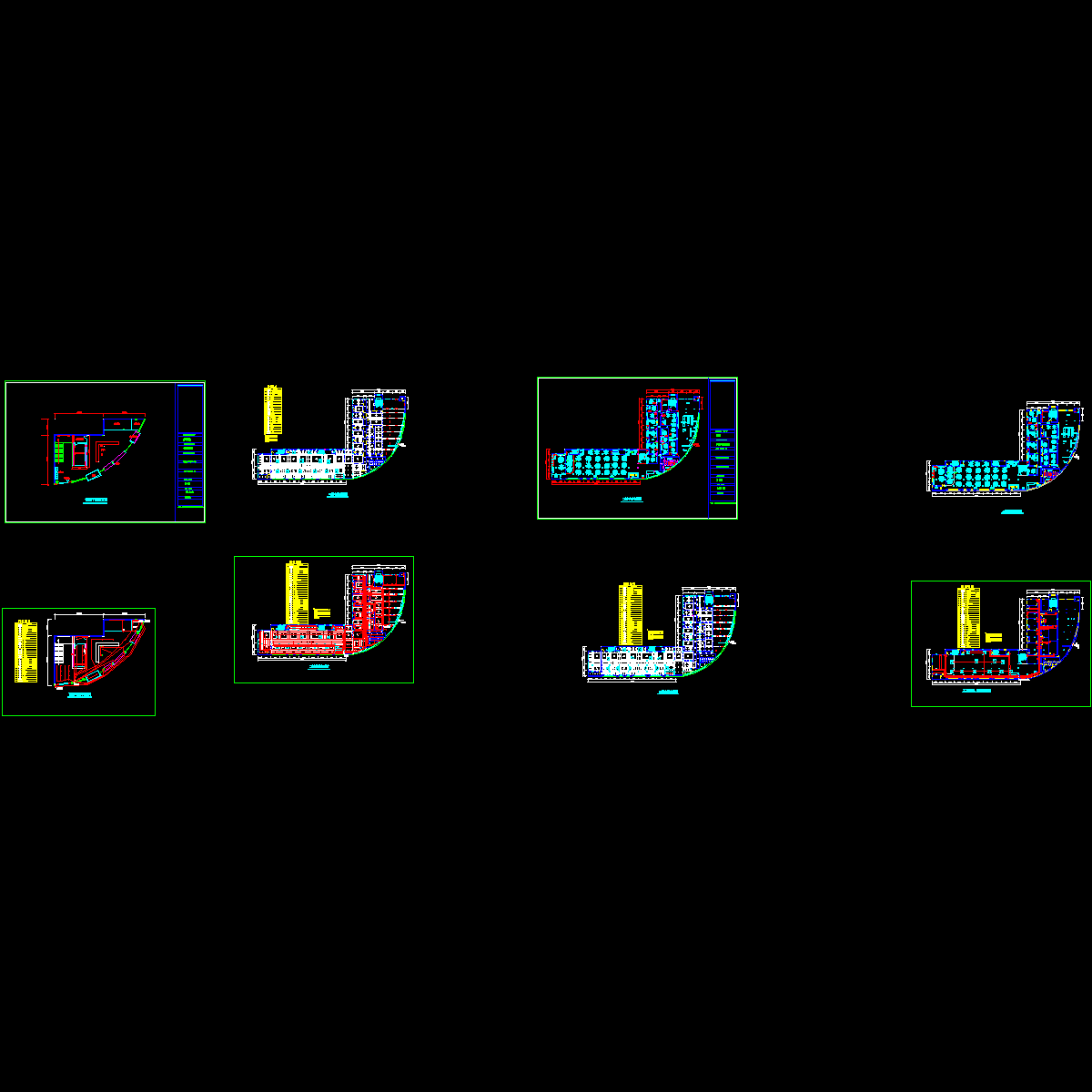 酒楼馆消防报建电气设计图纸.dwg - 1