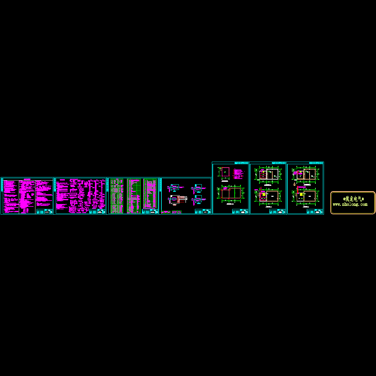 工程消防水池电气设计CAD施工图纸.dwg - 1