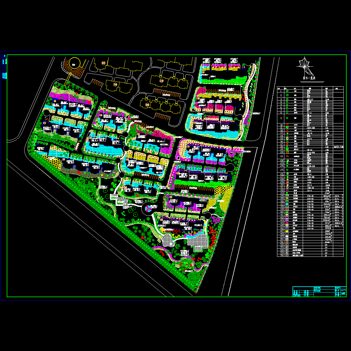 小区三期规划设计图纸.dwg - 1