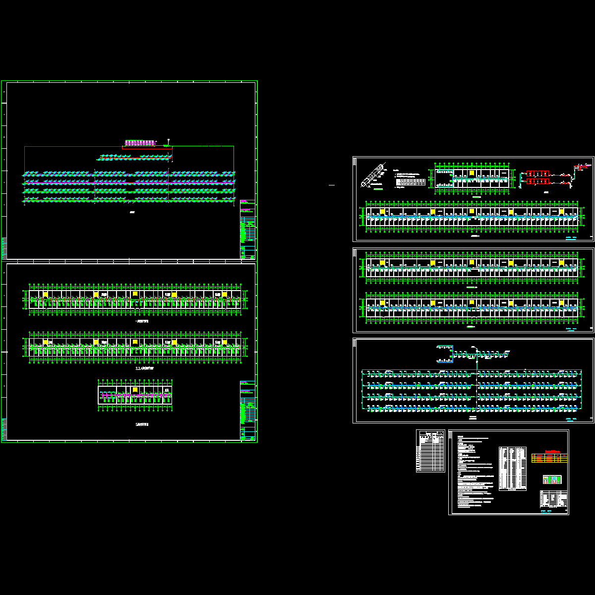 8000平5层办公楼中央空调施工图纸.dwg - 1